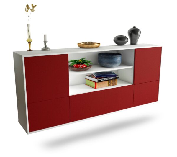Sideboard Sterling Heights, Bordeaux, hängend (180x79x35cm)