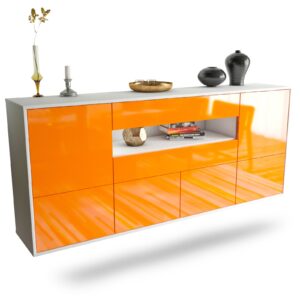 Sideboard McAllen, Orange, hängend (180x79x35cm)