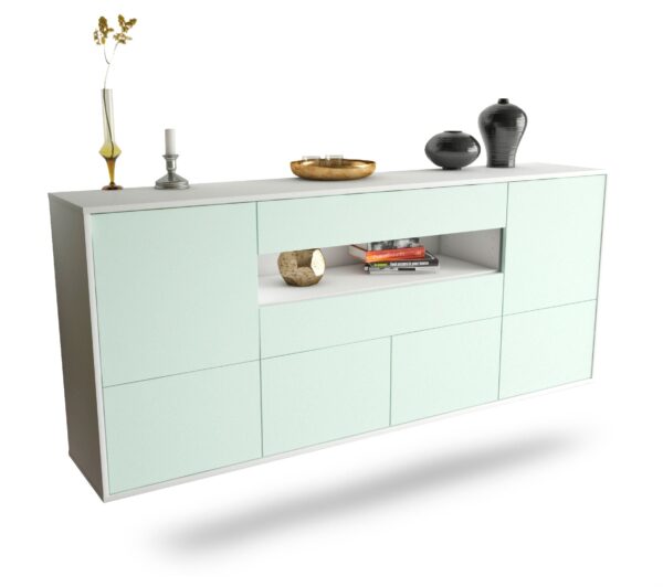 Sideboard McAllen, Mint, hängend (180x79x35cm)