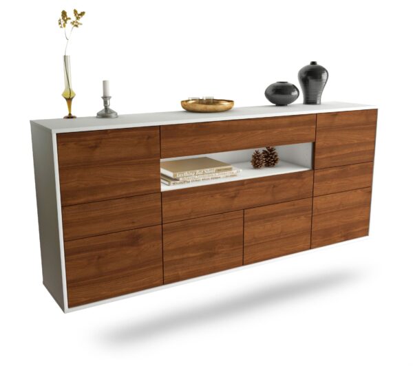Sideboard Coral Springs, Walnuss, hängend (180x79x35cm)