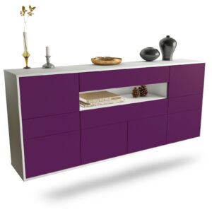 Sideboard Coral Springs, Lila, hängend (180x79x35cm)