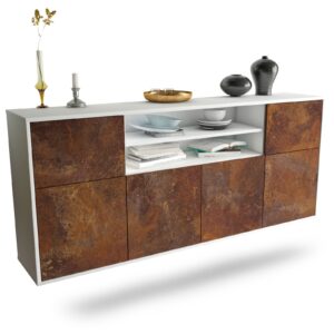 Sideboard Cedar Rapids, Rost, hängend (180x79x35cm)