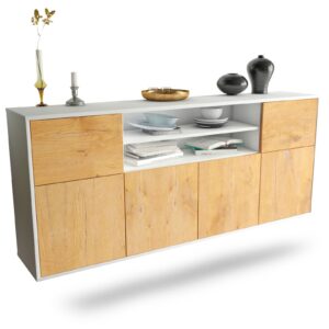 Sideboard Cedar Rapids, Eiche, hängend (180x79x35cm)