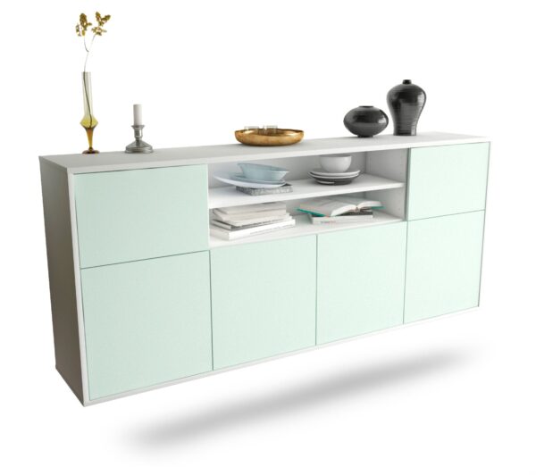 Sideboard Cedar Rapids, Mint, hängend (180x79x35cm)
