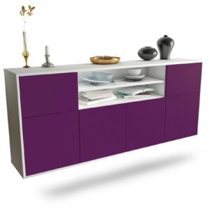 Sideboard Cedar Rapids, Lila, hängend (180x79x35cm)