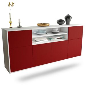 Sideboard Cedar Rapids, Bordeaux, hängend (180x79x35cm)