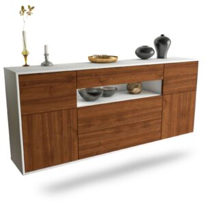 Sideboard Elizabeth, Walnuss, hängend (180x79x35cm)