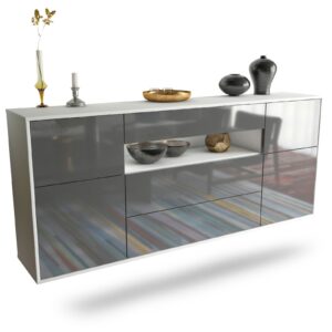 Sideboard Elizabeth, Grau, hängend (180x79x35cm)
