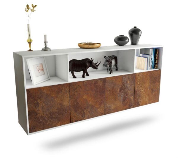 Sideboard Columbia, Rost, hängend (180x79x35cm)