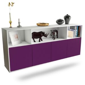 Sideboard Columbia, Lila, hängend (180x79x35cm)