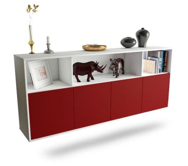 Sideboard Columbia, Bordeaux, hängend (180x79x35cm)