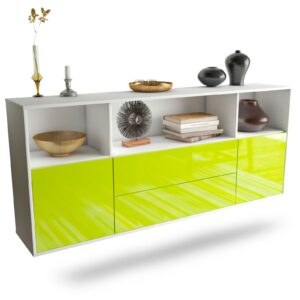 Sideboard Hartford, Grün, hängend (180x79x35cm)