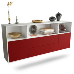 Sideboard Hartford, Bordeaux, hängend (180x79x35cm)