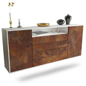 Sideboard New Haven, Rost, hängend (180x79x35cm)