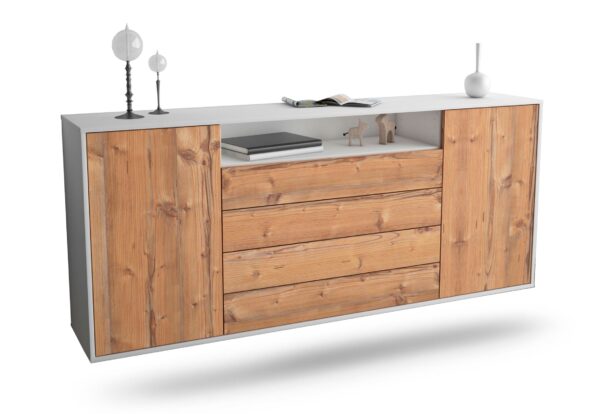 Sideboard New Haven, Pinie, hängend (180x79x35cm)