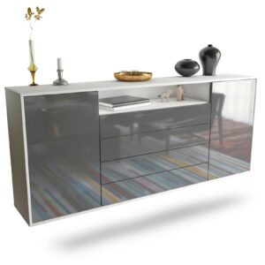 Sideboard New Haven, Grau, hängend (180x79x35cm)