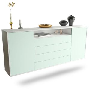 Sideboard New Haven, Mint, hängend (180x79x35cm)