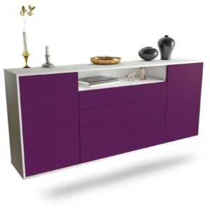 Sideboard New Haven, Lila, hängend (180x79x35cm)