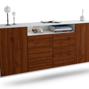 Sideboard Carrollton, Walnuss, hängend (180x79x35cm)