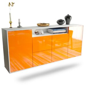 Sideboard Carrollton, Orange, hängend (180x79x35cm)