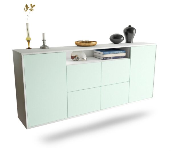 Sideboard Carrollton, Mint, hängend (180x79x35cm)