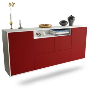 Sideboard Carrollton, Bordeaux, hängend (180x79x35cm)