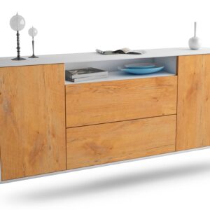 Sideboard Thousand Oaks, Eiche, hängend (180x79x35cm)