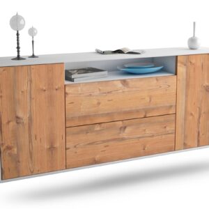 Sideboard Thousand Oaks, Pinie, hängend (180x79x35cm)