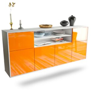 Sideboard Topeka, Orange, hängend (180x79x35cm)