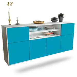 Sideboard Topeka, Türkis, hängend (180x79x35cm)