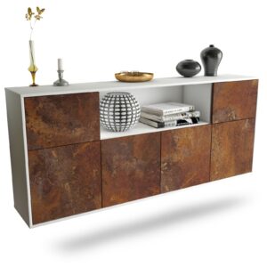 Sideboard West Valley City, Rost, hängend (180x79x35cm)