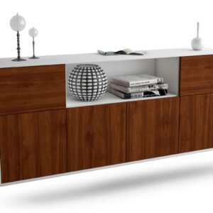 Sideboard West Valley City, Walnuss, hängend (180x79x35cm)