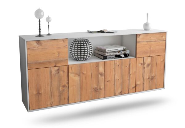 Sideboard West Valley City, Pinie, hängend (180x79x35cm)