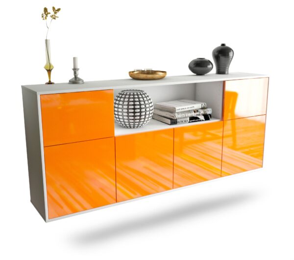 Sideboard West Valley City, Orange, hängend (180x79x35cm)