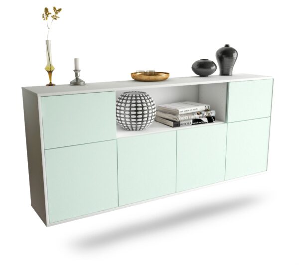 Sideboard West Valley City, Mint, hängend (180x79x35cm)
