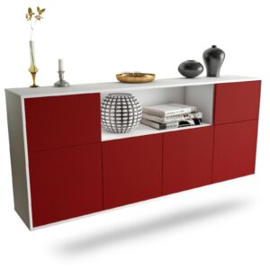 Sideboard West Valley City, Bordeaux, hängend (180x79x35cm)