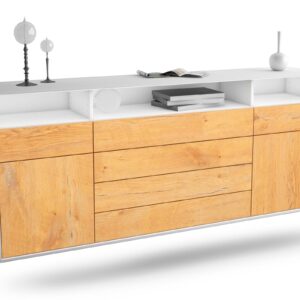 Sideboard Bellevue, Eiche, hängend (180x79x35cm)