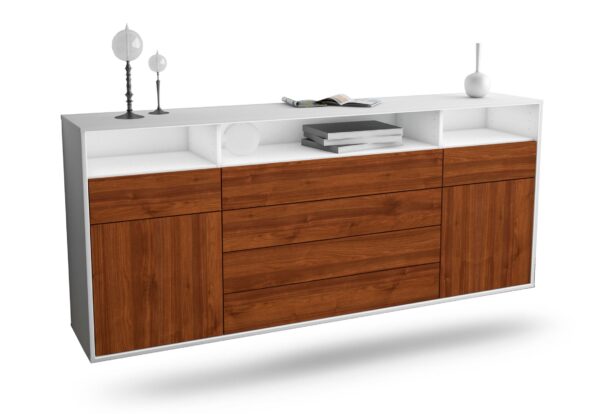 Sideboard Bellevue, Walnuss, hängend (180x79x35cm)