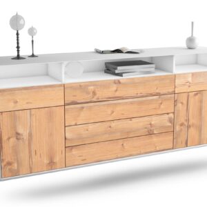 Sideboard Bellevue, Pinie, hängend (180x79x35cm)