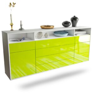 Sideboard Bellevue, Grün, hängend (180x79x35cm)