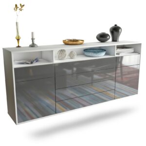 Sideboard Bellevue, Grau, hängend (180x79x35cm)