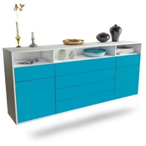 Sideboard Bellevue, Türkis, hängend (180x79x35cm)