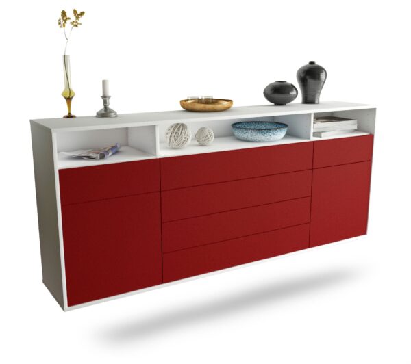 Sideboard Bellevue, Bordeaux, hängend (180x79x35cm)