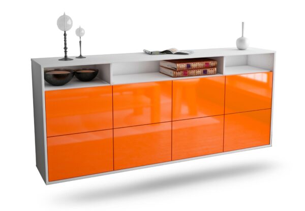 Sideboard Concord, Orange, hängend (180x79x35cm)