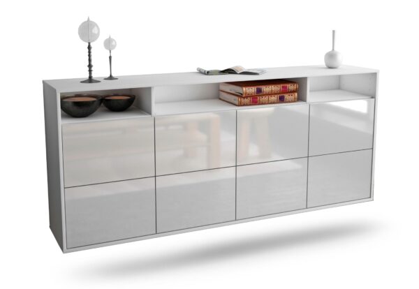 Sideboard Concord, Weiß, hängend (180x79x35cm)