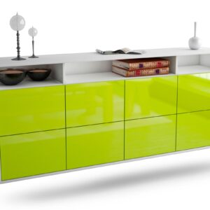 Sideboard Concord, Grün, hängend (180x79x35cm)