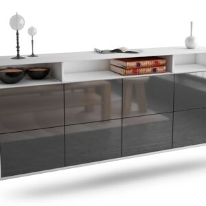 Sideboard Concord, Grau, hängend (180x79x35cm)