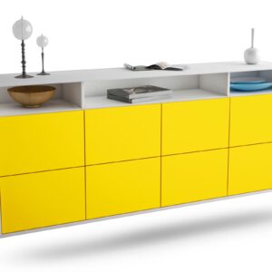 Sideboard Concord, Gelb, hängend (180x79x35cm)