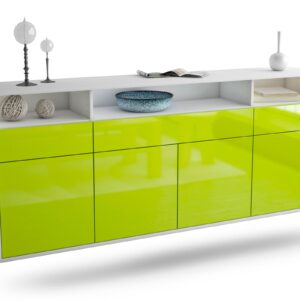 Sideboard Simi Valley, Grün, hängend (180x79x35cm)