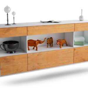 Sideboard Clarksville, Eiche, hängend (180x79x35cm)
